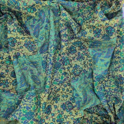 Kantha Fabric - Green